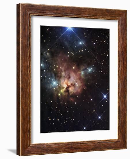 The Northern Trifid Nebula-Stocktrek Images-Framed Photographic Print