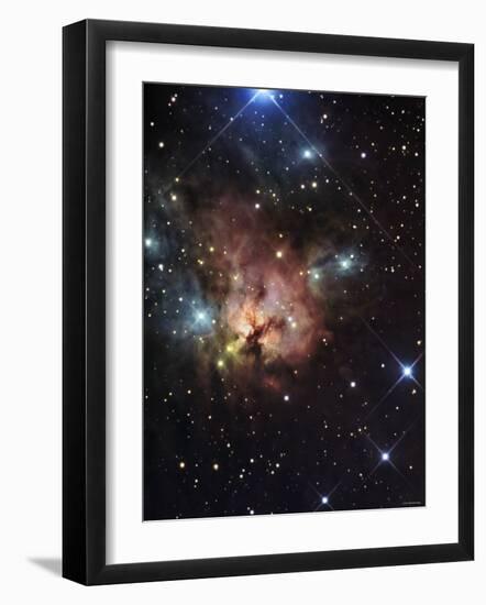 The Northern Trifid Nebula-Stocktrek Images-Framed Photographic Print