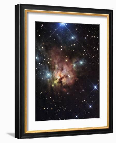 The Northern Trifid Nebula-Stocktrek Images-Framed Photographic Print