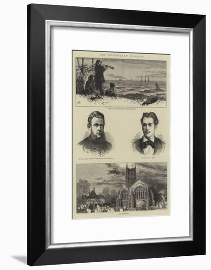 The Northfleet Disaster-Joseph Nash-Framed Giclee Print