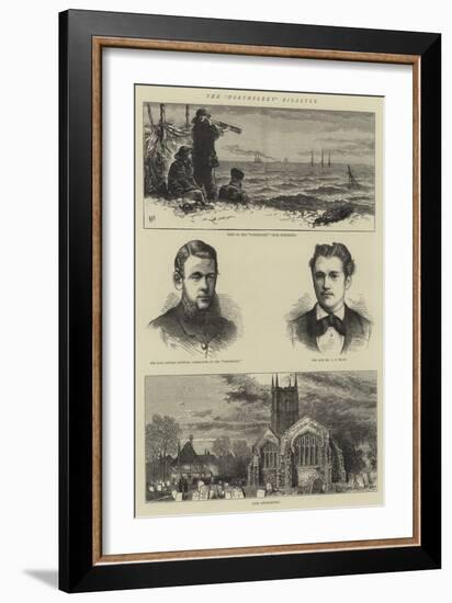 The Northfleet Disaster-Joseph Nash-Framed Giclee Print