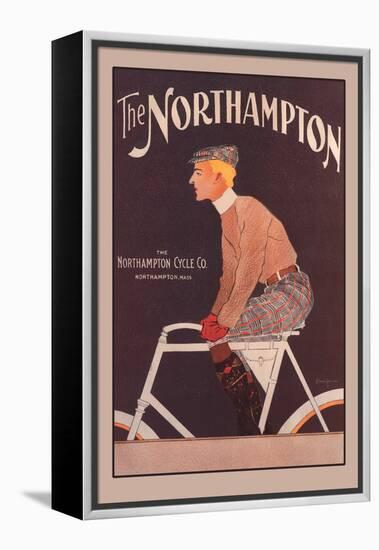 The Northhampton Cycle-Edward Penfield-Framed Stretched Canvas