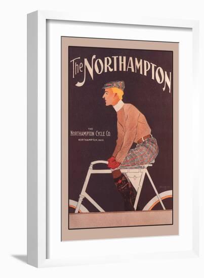 The Northhampton Cycle-Edward Penfield-Framed Art Print