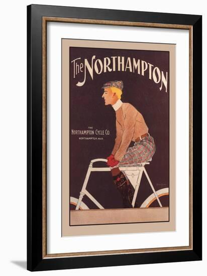 The Northhampton Cycle-Edward Penfield-Framed Art Print