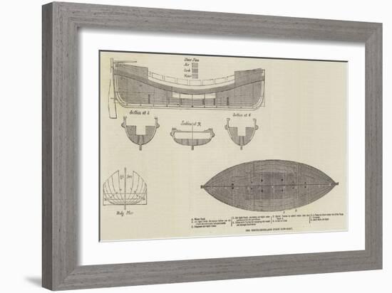 The Northumberland Prize Life-Boat-null-Framed Giclee Print