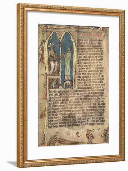 The Norwegian Laws of King Magnus VI-null-Framed Giclee Print