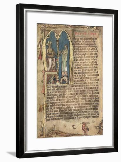 The Norwegian Laws of King Magnus VI-null-Framed Giclee Print