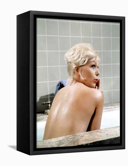 THE NOTORIOUS LANDLADY, 1961 DIRECETD BY RICHARD QUINE, script Blake Edwards, Kim Novak (photo)-null-Framed Stretched Canvas