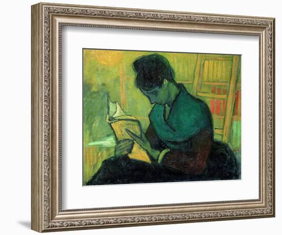 The Novel Reader, 1888-Vincent van Gogh-Framed Giclee Print