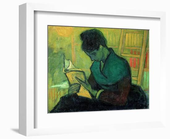 The Novel Reader, 1888-Vincent van Gogh-Framed Giclee Print