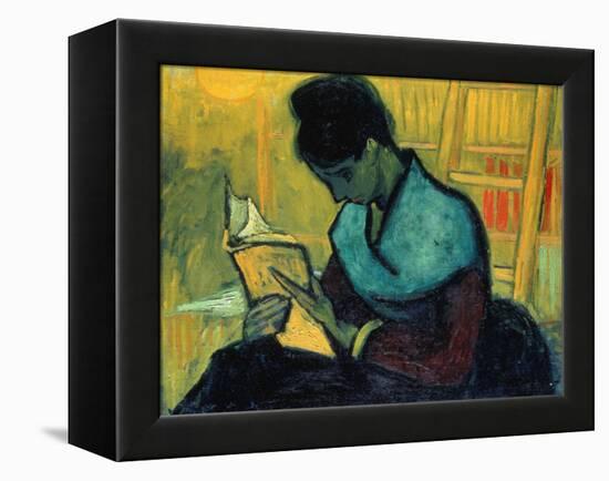 The Novel Reader (Une Liseuse De Romans), Arles, November 1888-Vincent van Gogh-Framed Premier Image Canvas