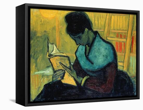 The Novel Reader (Une Liseuse De Romans), Arles, November 1888-Vincent van Gogh-Framed Premier Image Canvas