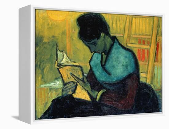 The Novel Reader (Une Liseuse De Romans), Arles, November 1888-Vincent van Gogh-Framed Premier Image Canvas