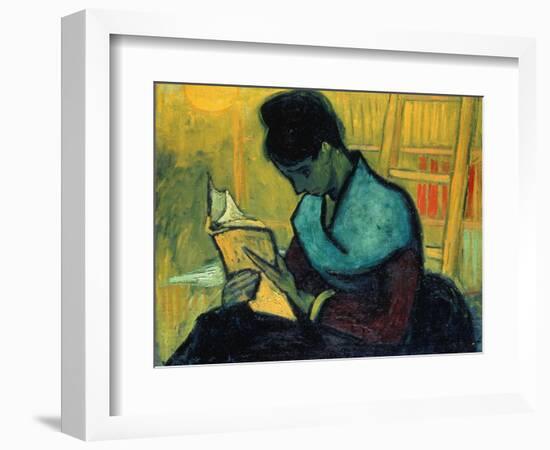 The Novel Reader (Une Liseuse De Romans), Arles, November 1888-Vincent van Gogh-Framed Giclee Print