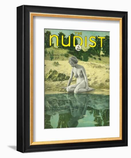 The Nudist, Nudity Magazine, USA, 1938-null-Framed Giclee Print