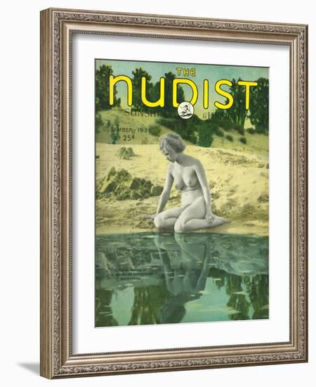 The Nudist, Nudity Magazine, USA, 1938-null-Framed Giclee Print