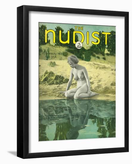 The Nudist, Nudity Magazine, USA, 1938-null-Framed Giclee Print