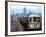 The Number 7 Train Runs Through the Queens Borough of New York-null-Framed Premium Photographic Print