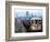 The Number 7 Train Runs Through the Queens Borough of New York-null-Framed Photographic Print