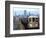 The Number 7 Train Runs Through the Queens Borough of New York-null-Framed Photographic Print