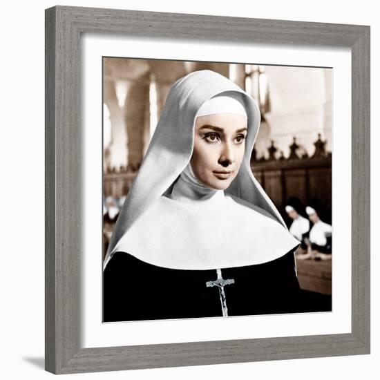 THE NUN'S STORY, Audrey Hepburn, 1959-null-Framed Photo