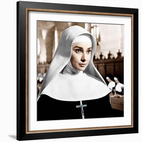 THE NUN'S STORY, Audrey Hepburn, 1959-null-Framed Photo