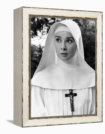 The Nun's Story, Audrey Hepburn, 1959-null-Framed Stretched Canvas