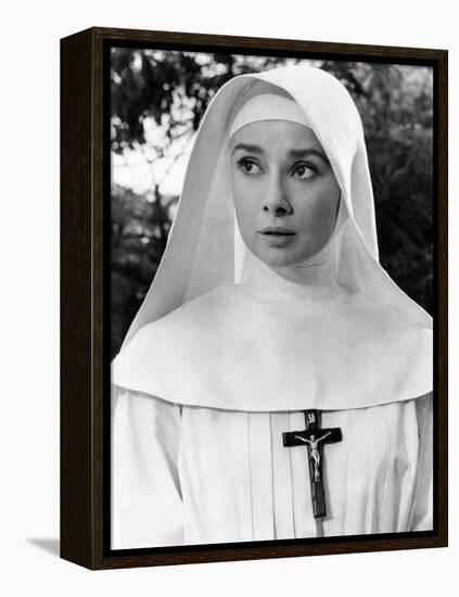 The Nun's Story, Audrey Hepburn, 1959-null-Framed Stretched Canvas