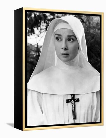 The Nun's Story, Audrey Hepburn, 1959-null-Framed Stretched Canvas