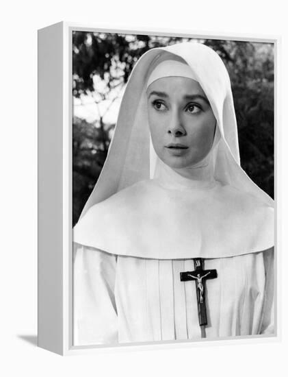 The Nun's Story, Audrey Hepburn, 1959-null-Framed Stretched Canvas