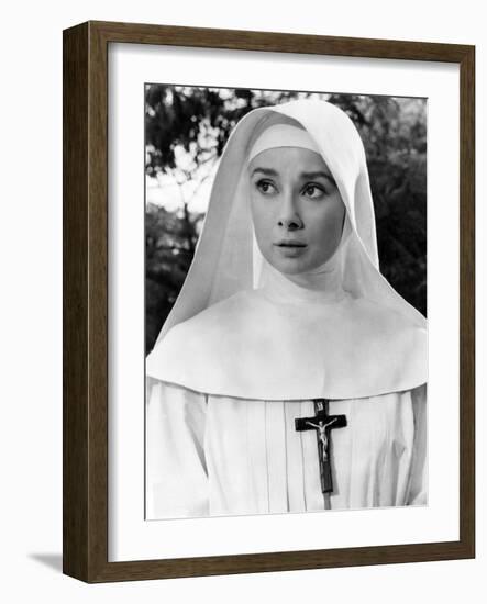 The Nun's Story, Audrey Hepburn, 1959-null-Framed Photo