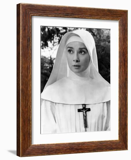 The Nun's Story, Audrey Hepburn, 1959-null-Framed Photo