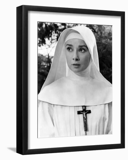 The Nun's Story, Audrey Hepburn, 1959-null-Framed Photo