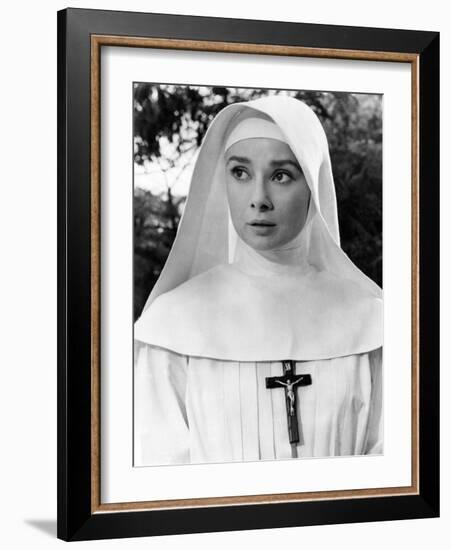 The Nun's Story, Audrey Hepburn, 1959-null-Framed Photo