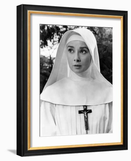 The Nun's Story, Audrey Hepburn, 1959-null-Framed Photo