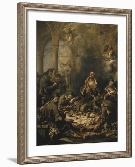 The Nuns' Meal-Alessandro Magnasco-Framed Giclee Print