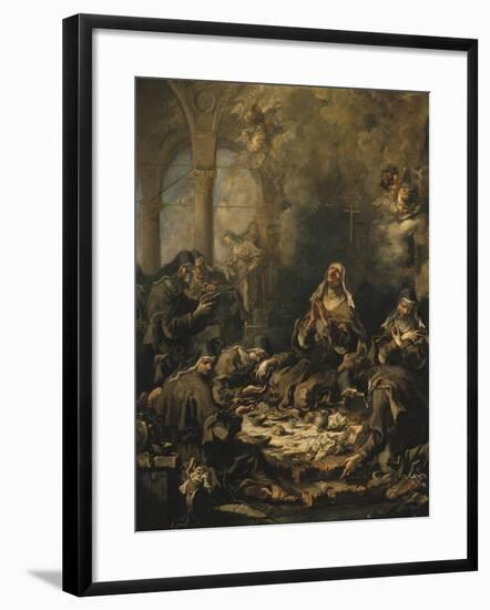 The Nuns' Meal-Alessandro Magnasco-Framed Giclee Print