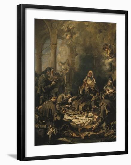 The Nuns' Meal-Alessandro Magnasco-Framed Giclee Print