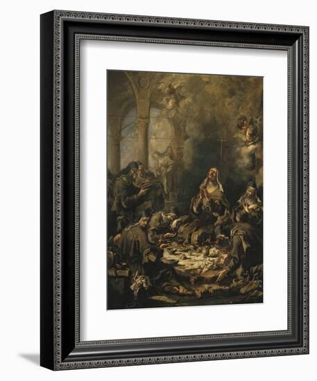 The Nuns' Meal-Alessandro Magnasco-Framed Giclee Print