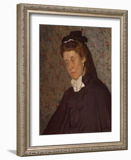 The Nurse, 1908 (Oil on Canvas)-Harold Gilman-Framed Giclee Print