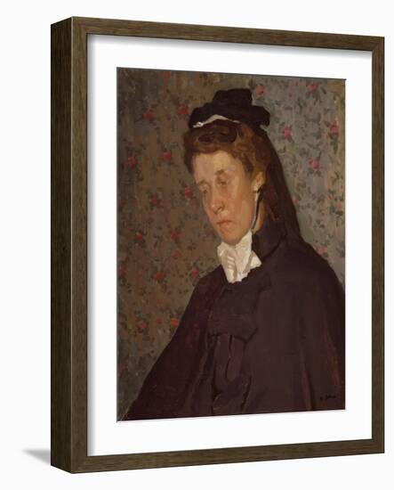 The Nurse, 1908 (Oil on Canvas)-Harold Gilman-Framed Giclee Print