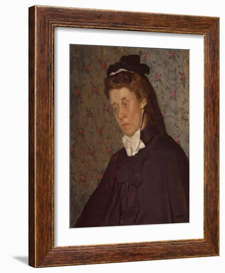 The Nurse, 1908 (Oil on Canvas)-Harold Gilman-Framed Giclee Print