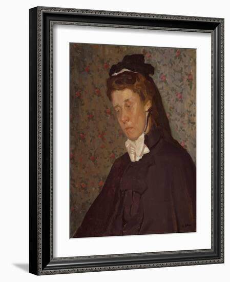 The Nurse, 1908 (Oil on Canvas)-Harold Gilman-Framed Giclee Print