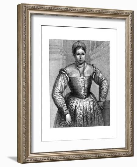 The Nurse of the Medici Family, 1882-Paris Bordone-Framed Giclee Print