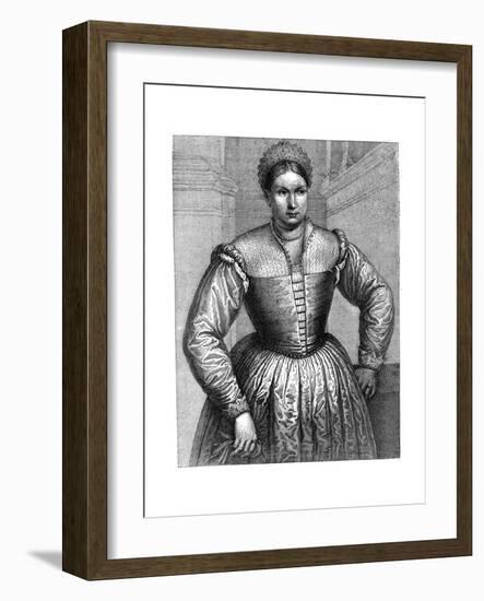 The Nurse of the Medici Family, 1882-Paris Bordone-Framed Giclee Print