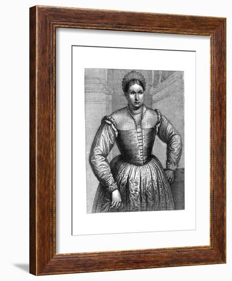 The Nurse of the Medici Family, 1882-Paris Bordone-Framed Giclee Print