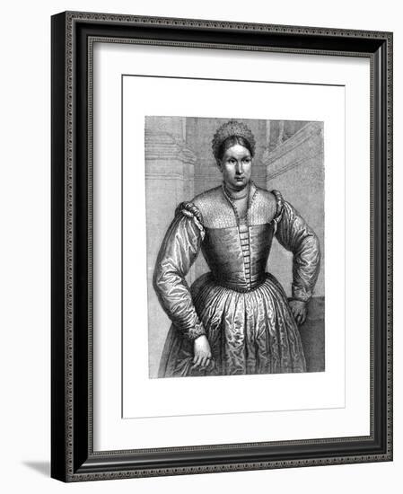 The Nurse of the Medici Family, 1882-Paris Bordone-Framed Giclee Print