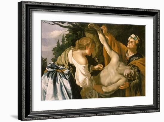 The Nursing of Saint Sebastian, 1622-Theodore van Baburen-Framed Giclee Print