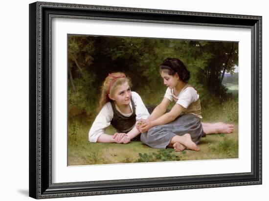 The Nut Gatherers, 1882-William Adolphe Bouguereau-Framed Giclee Print