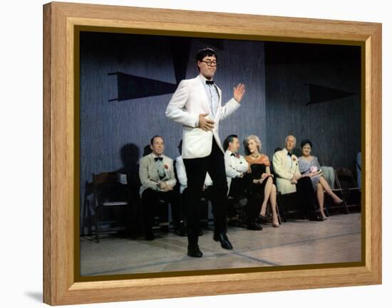The Nutty Professor, Jerry Lewis, 1963-null-Framed Stretched Canvas